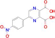 5-(4-nitrophenyl)pyrazine-2,3-dicarboxylic acid