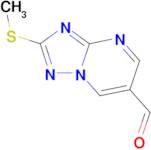 2-(methylsulfanyl)-[1,2,4]triazolo[1,5-a]pyrimidine-6-carbaldehyde