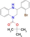 tert-butyl 3-(2-bromophenyl)-1,2,3,4-tetrahydroquinoxaline-1-carboxylate