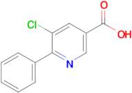 5-chloro-6-phenylpyridine-3-carboxylic acid