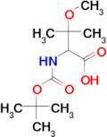 2-{[(tert-butoxy)carbonyl]amino}-3-methoxy-3-methylbutanoic acid