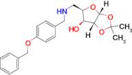 (3aR,5R,6S,6aR)-5-[({[4-(benzyloxy)phenyl]methyl}amino)methyl]-2,2-dimethyl-tetrahydro-2H-furo[2,3…