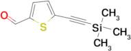 5-[2-(trimethylsilyl)ethynyl]thiophene-2-carbaldehyde