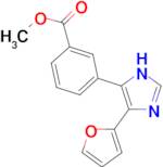 methyl 3-[5-(furan-2-yl)-1H-imidazol-4-yl]benzoate