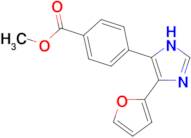 methyl 4-[5-(furan-2-yl)-1H-imidazol-4-yl]benzoate