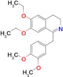 1-[(3,4-dimethoxyphenyl)methyl]-6,7-diethoxy-3,4-dihydroisoquinoline