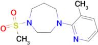 1-methanesulfonyl-4-(3-methylpyridin-2-yl)-1,4-diazepane