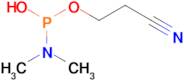 (2-cyanoethoxy)(dimethylamino)phosphinous acid