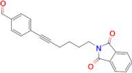 4-[6-(1,3-Dioxoisoindolin-2-yl)hex-1-yn-1-yl]benzaldehyde