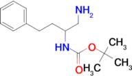 tert-butyl N-(1-amino-4-phenylbutan-2-yl)carbamate