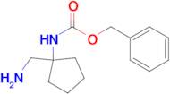 benzyl N-[1-(aminomethyl)cyclopentyl]carbamate