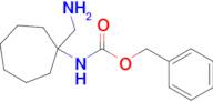 benzyl N-[1-(aminomethyl)cycloheptyl]carbamate