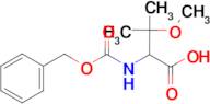 2-{[(benzyloxy)carbonyl]amino}-3-methoxy-3-methylbutanoic acid