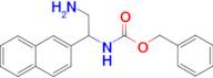 benzyl N-[2-amino-1-(naphthalen-2-yl)ethyl]carbamate