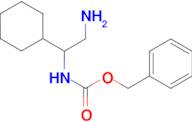 benzyl N-(2-amino-1-cyclohexylethyl)carbamate