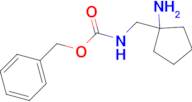 benzyl N-[(1-aminocyclopentyl)methyl]carbamate