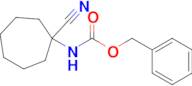 benzyl N-(1-cyanocycloheptyl)carbamate