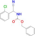 benzyl N-[(2-chlorophenyl)(cyano)methyl]carbamate