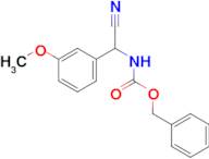 benzyl N-[cyano(3-methoxyphenyl)methyl]carbamate
