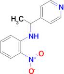 2-nitro-N-[1-(pyridin-4-yl)ethyl]aniline