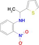 2-nitro-N-[1-(thiophen-2-yl)ethyl]aniline