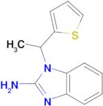 1-[1-(thiophen-2-yl)ethyl]-2,3-dihydro-1H-1,3-benzodiazol-2-imine