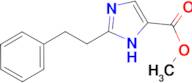 methyl 2-(2-phenylethyl)-1H-imidazole-4-carboxylate