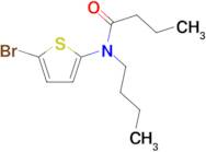 N-(5-bromothiophen-2-yl)-N-butylbutanamide