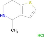 4-methyl-4H,5H,6H,7H-thieno[3,2-c]pyridine hydrochloride