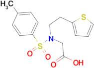 2-{N-[2-(thiophen-2-yl)ethyl]4-methylbenzenesulfonamido}acetic acid