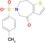 6-(4-methylbenzenesulfonyl)-4H,5H,6H,7H,8H-thieno[2,3-d]azepin-4-one