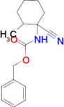 benzyl N-(1-cyano-2-methylcyclohexyl)carbamate