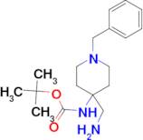 tert-butyl N-[4-(aminomethyl)-1-benzylpiperidin-4-yl]carbamate