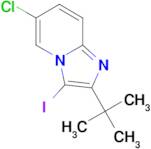 2-tert-butyl-6-chloro-3-iodoimidazo[1,2-a]pyridine