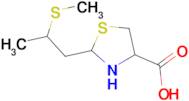 2-[2-(Methylthio)propyl]thiazolidine-4-carboxylic acid