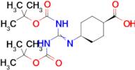 4-cis-[(Boc)2-guanidino]cyclohexane carboxylic acid