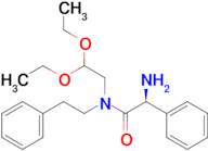 (S)-2-AMINO-N-(2,2-DIETHOXYETHYL)-N-PHENETHYL-2-PHENYLACETAMIDE