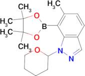 (6-METHYL-1-(TETRAHYDRO-2H-PYRAN-2-YL)-1H-INDAZOL-7-YL)BORONIC ACID PINACOL ESTER