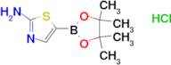 2-AMINOTHIAZOLE-5-BORONIC ACID PINACOL ESTER HCL