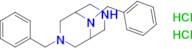 3,7,9-TRIAZABICYCLO[3.3.1]NONANE, 3,9-BIS(PHENYLMETHYL)-, 2HCL