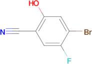 4-BROMO-5-FLUORO-2-HYDROXYBENZONITRILE