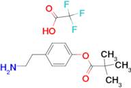 4-(2-AMINOETHYL)PHENYL PIVALATE 2,2,2-TRIFLUOROACETATE