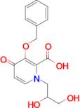 3-BENZYLOXY-1-(2,3-DIHYDROXY-PROPYL)-4-OXO-1,4-DIHYDRO-PYRIDINE-2-CARBOXYLIC ACID