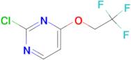 2-CHLORO-4-(2,2,2-TRIFLUOROETHOXY)PYRIMIDINE