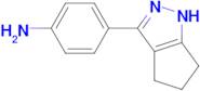 4-(1,4,5,6-Tetrahydrocyclopenta[c]pyrazol-3-yl)aniline