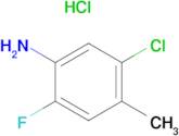 5-Chloro-2-fluoro-4-methylaniline hydrochloride