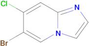 6-BROMO-7-CHLOROH-IMIDAZO[1,2-A]PYRIDINE