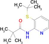 N-(3-TERT-BUTYLSULFANYL-PYRIDIN-2-YL)-2,2-DIMETHYL-PROPIONAMIDE