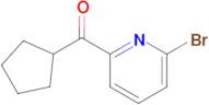 (6-BROMOPYRIDIN-2-YL)(CYCLOPENTYL)METHANONE