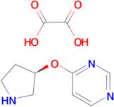 (R)-4-(PYRROLIDIN-3-YLOXY)PYRIMIDINE OXALATE